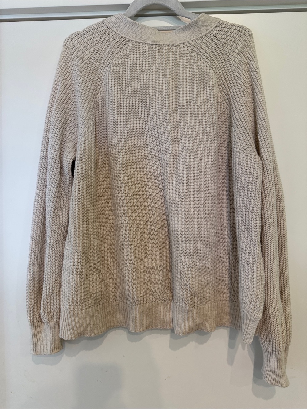Loft Cotton Knit Sweater Size L - Picture 2 of 6